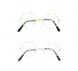 Round scientist glasses assorted colors