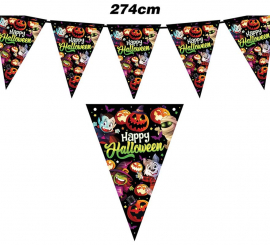 Little Monsters paper pennant 300 cm 20x30 cm