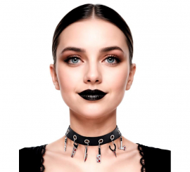 Choker with Weapons