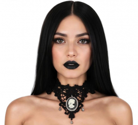 Skeleton Cameo Choker