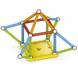 Geomag Green Super Colors Construcción con 42 piezas magnéticas