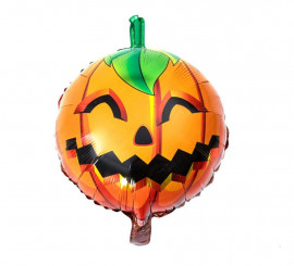 Globo de Foil Calabaza feliz de 45x45 cm