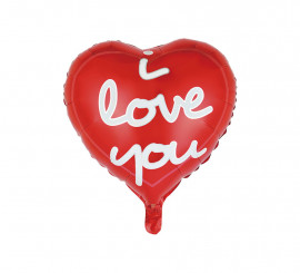 46 cm I Love You Heart Foil Balloon