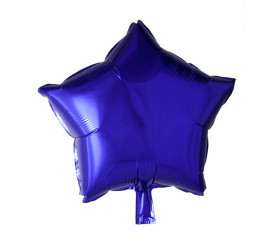 'Palloncino foil stella viola da 18''.'