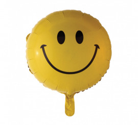 46 cm Smile Round Foil Balloon