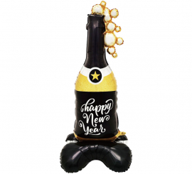 Globo Foil Champan Base 61,5x149 cm