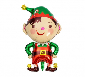 Happy Elf Foil Balloon 89x59 cm