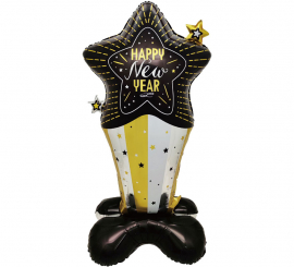 Globo Foil Estrella Fugaz Base 80x149 cm