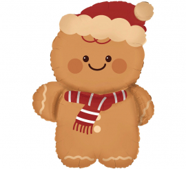 Globo Foil Galleta de Jengibre 55x73,5 cm