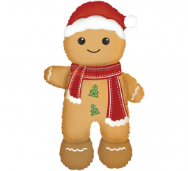 Globo Foil Galleta de Jengibre Standing 100x158 cm