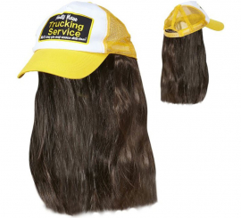 Boné Trucker com Pele