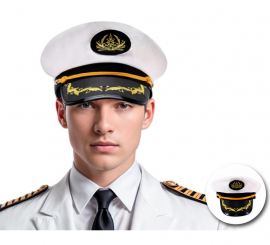 Adult Ship Captain Cap