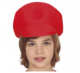 Casquette de plombier rouge pour enfant