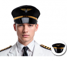 Gorra de Piloto de Avión adulto