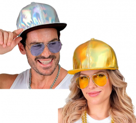 Boné holográfico metálico em várias cores Boné holográfico metálico em várias cores