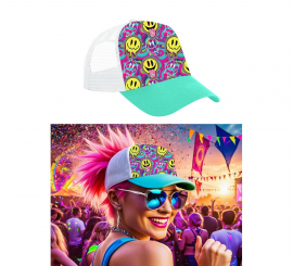 Gorra Psicodélica Acid