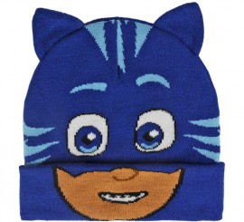 Chapéu Azul com Orelhas de Gato 21x21 cm