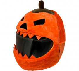 Chapéu de abóbora de Halloween para capacetes de motocicleta de rosto inteiro