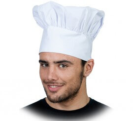 White chef hat