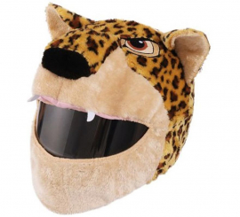 Gorro de Leopardo para Cascos de Moto integrales