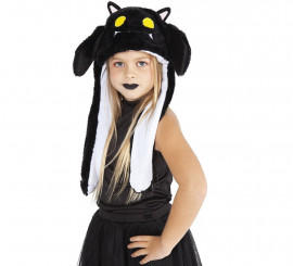 Halloween - Cappello Zucca con orecchie magiche per Bambini e Ragazzi,  Unisex