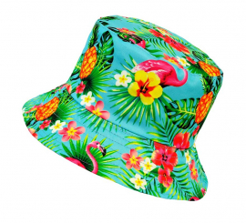 Chapéu de balde para festa de verão tropical
