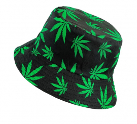 Chapéu de Pescador com Balde de Maconha