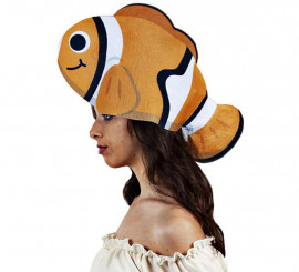 Adult Orange Clownfish Hat