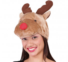 Rudolph Reindeer Hat