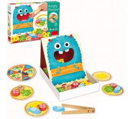 Goula Juego de Destreza Hungry Monster de Madera