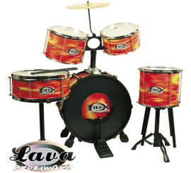 Gran Batería Infantil Lava