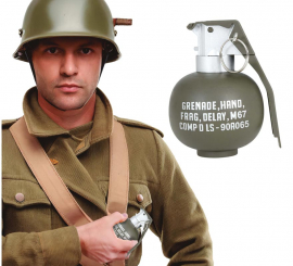 Granada con Luz y Sonido de 10 cm