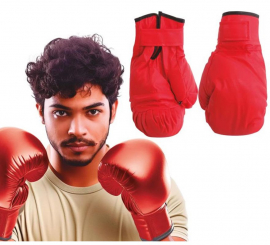 Red Boxing Gloves for Adults