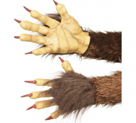 Krampus Demon Gloves