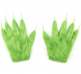 Guantes de Duende Gruñón Navideño verde