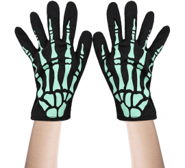 Luminescent Skeleton Gloves