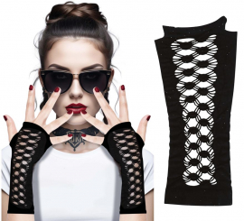 Guantes Góticos negros