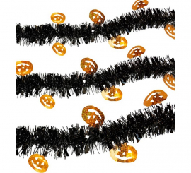 Guirlande de citrouilles en guirlande de 3 m