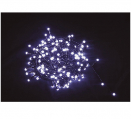 144 Multifunction White LED Ball Garland for Outdoors