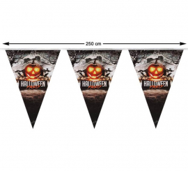 250cm Halloween Kürbis Girlande