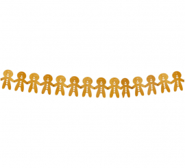 Guirnalda de Galleta de Jengibre de 3 mts