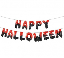 Happy Halloween Foil Balloon Letter Garland