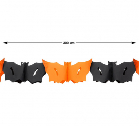 Guirnalda de Murciélagos 300 cm