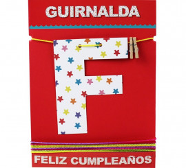 Guirnalda Feliz Cumpleaños de 3m de largo