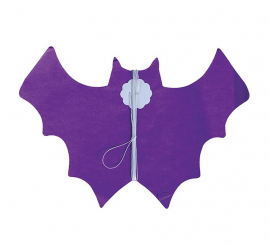 300 cm Purple Bat Garland