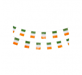 10 m plastic St. Patrick's Day rectangular garland