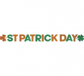 Guirnalda 'San Patrick' de 300 cm