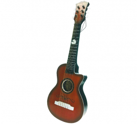 Guitare acoustique en plastique de 59 cm avec 6 cordes