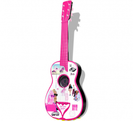 Guitarra Barbie de 6 Cuerdas en Estuche