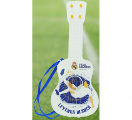 Guitarra Real Madrid de 4 Cuerdas en Estuche